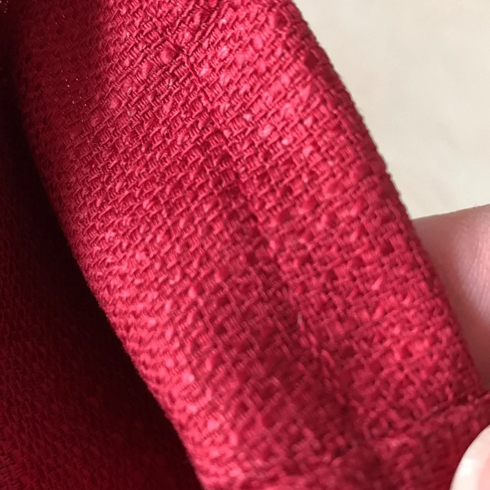 Longaberger Fabric Liner for the Vacation Keepsake Basket in Paprika. NEW